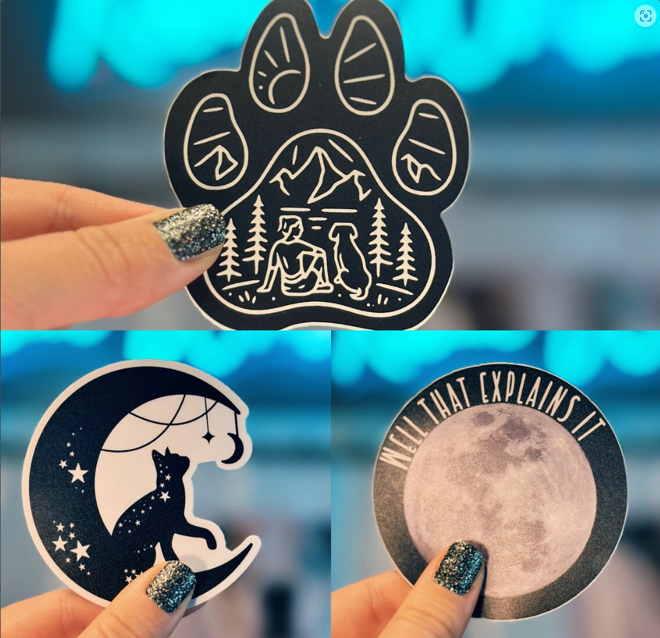 The Black & White Sticker Pack